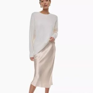 Artizia Babaton Denude Satin Midi Skirt